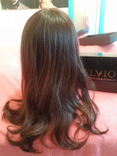 Peruca cabelo humano