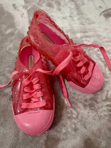 Tênis Mini Melissa Rosa pink 