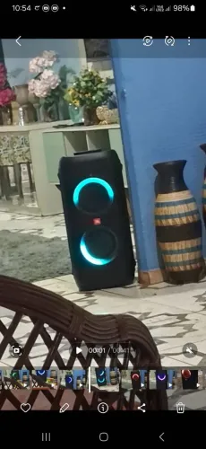 Caixa de som jbl partybox 310