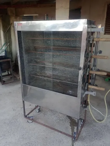 Máquina de assar frango, 20 frangos 