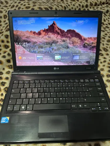Notebook LG 14 polegadas i3 8gb de ram ssd 120gb