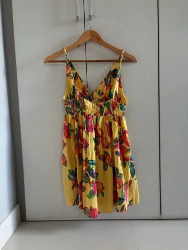 Vestido Estampa Caju Farm - PP
