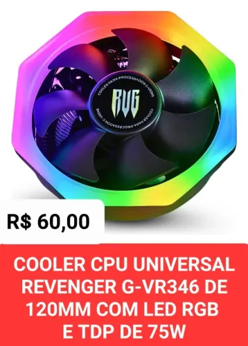 Coolers e Ventoinhas