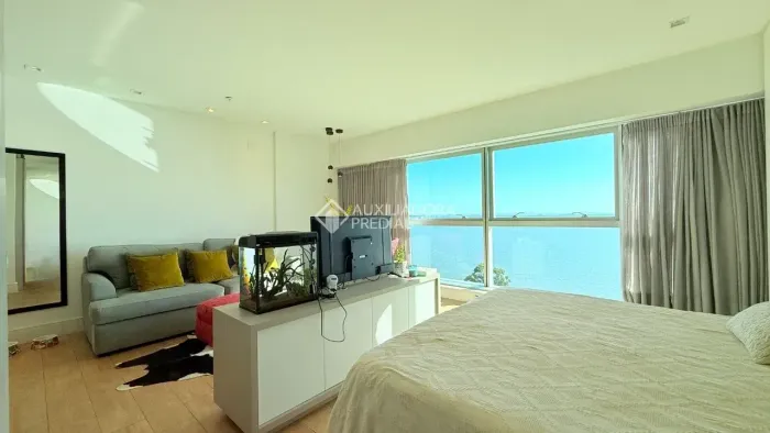 Apartamento Studio Mobiliado vista total e vaga Bairro Cristal Porto Alegre - RS