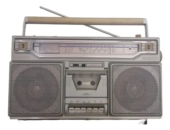 Rádio Bombox Polivox Rg-800 - Funciona Tudo Leia Descrição # (Usado)