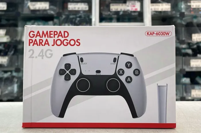 Game stick retrô com 2 controles