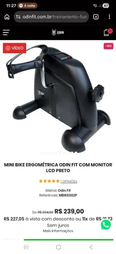 Mini bike ergométrica Ogin
