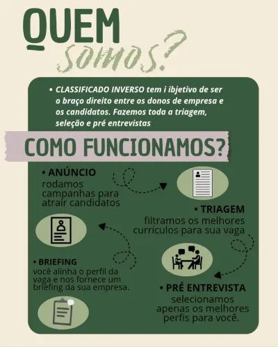 ENCONTRAMOS O FUNCIONÁRIO IDEAL PARA A SUA EMPRESA