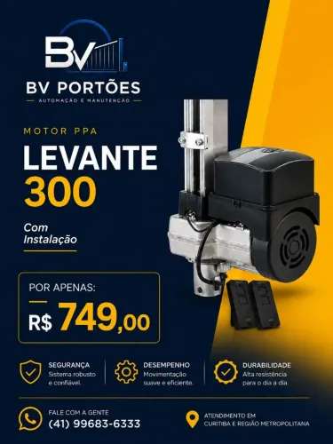 Motor Para Portão Basculante