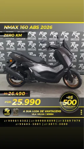Moto Yamaha NMAX 160 ABS 2026 zero km