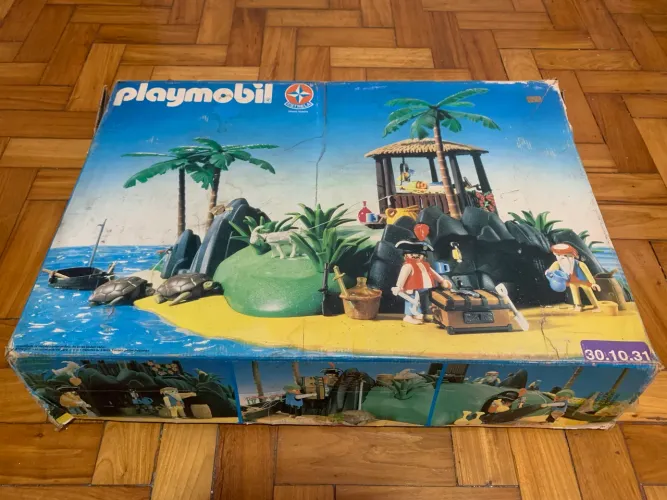 Ilha pirata Playmobil 1990