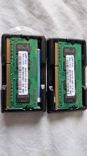 Memória RAM 2 pentes 1GB cada DDR3 PC38500