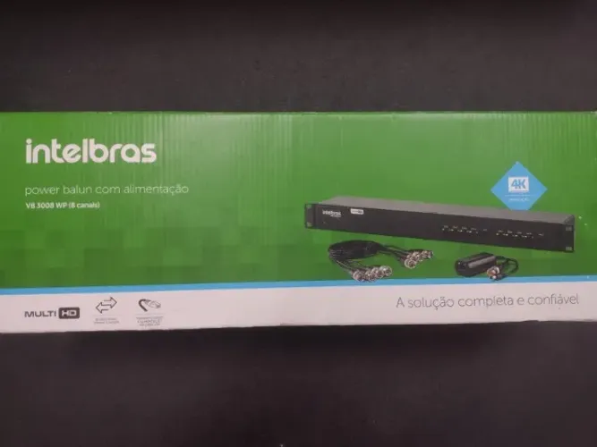 Power Balun 8 Canais Intelbras Vb 3008 Wp