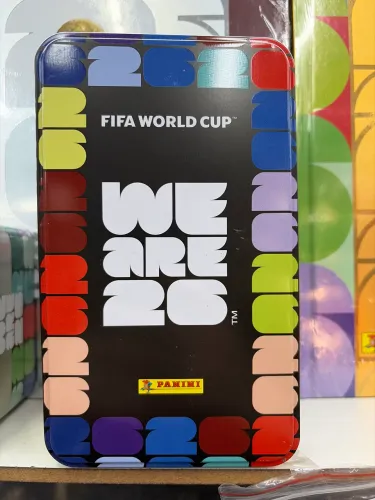 Lata para figurinha FIFA Copa do mundo