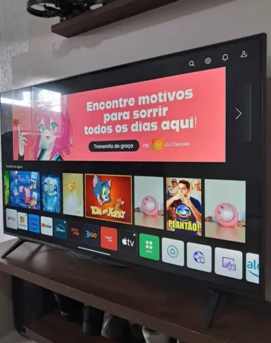 PEGO SUA TELEVISÃO NA TROCA 65 POLEGADA LG SMART 4K COMANDO VOZ (ALEXA) BLUETOOTH R$2.499