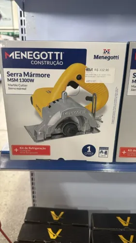 SERRA MARMORE 4.3/8" 110MM 1300W MSM-1300W 220V - 40810167 - MENEGOTTI