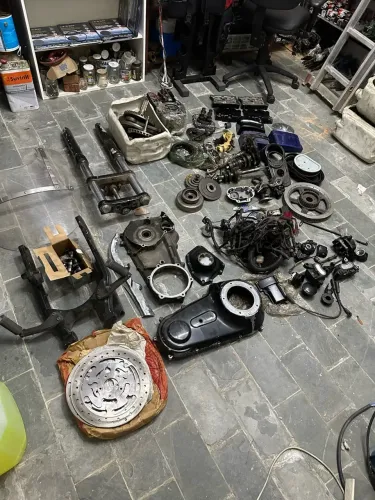 Lote peças sucata harley dyna