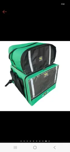 Mochila Bag de Entrega 45 Litros com Isopor Laminado - Motoboy Delivery / Pizza