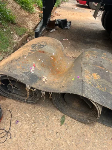 Tapete em borrachado