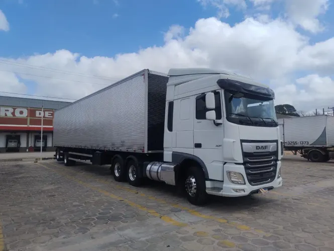 Conjunto DAF XF 530 6x4 carreta NOSTRA 2 eixos