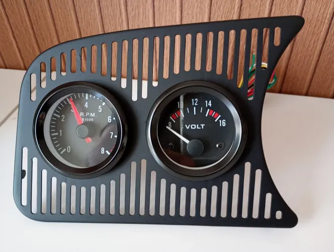 Fusca, Tela Painel com Conta Giros e Voltímetro, novos