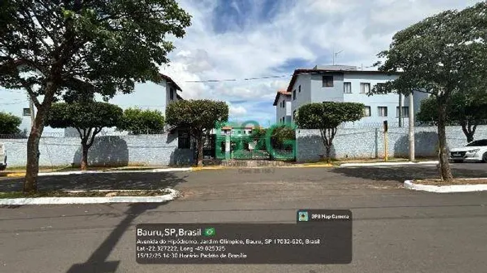 Apartamento com 2 dormitórios à venda, 46 m² por R$ 100.741,08 - Vila Carolina - Bauru/SP