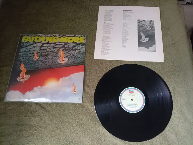 Lp Disco Vinil FAITH NO MORE com Encarte NOVÍSSIMO