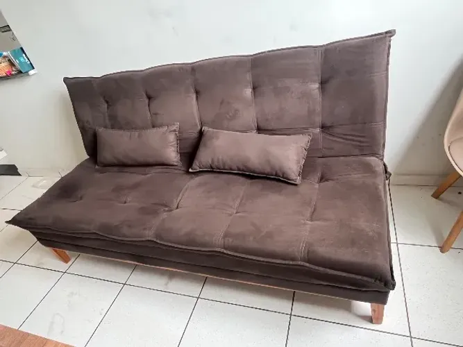 Sofá-cama em perfeito estado super confortável 