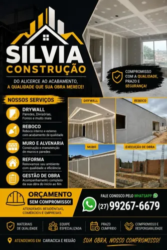 Drywall divisória e rebaixamento