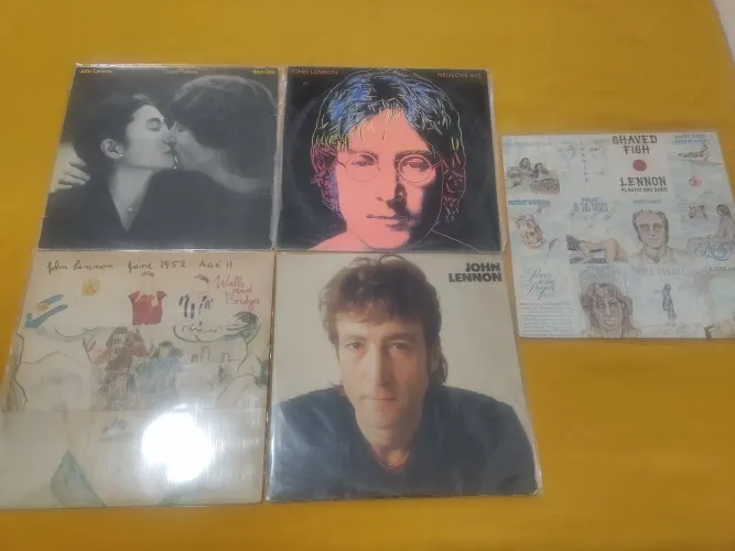 Lote lps Jhon Lennon