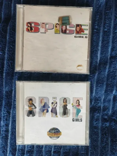 CDs Spice Girls os dois Do grupo teen SPICE e SPICE WORLD .