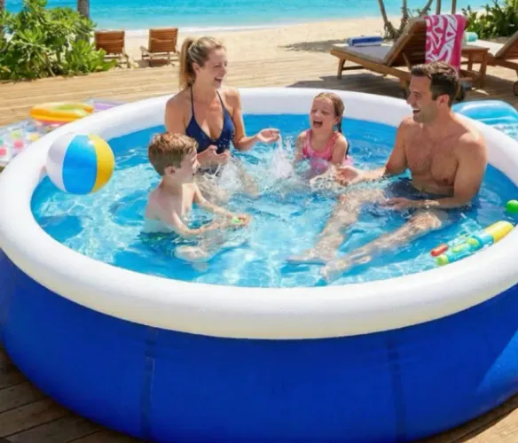Piscina inflável 1.000 Litros nova .