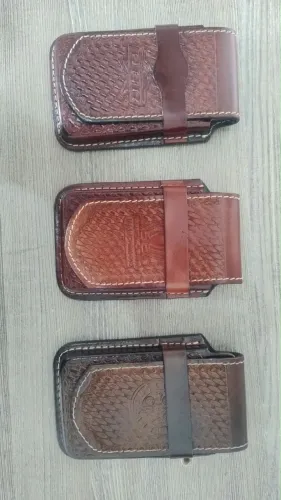 Capa para celular em couro
