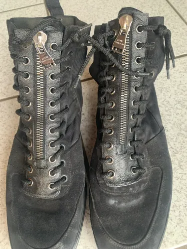 Bota Original Louis Vuitton preta - Tam 42 (US 10)