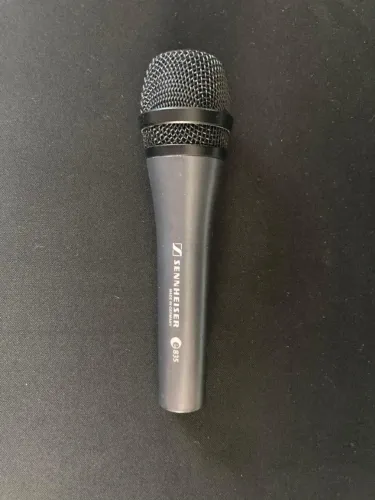 Microfone Sennheiser e835 + Bolsa Original + Cabo P10 de 5m