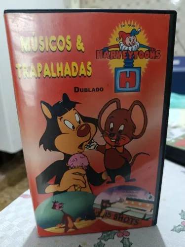 Fitas cassetes para DVD