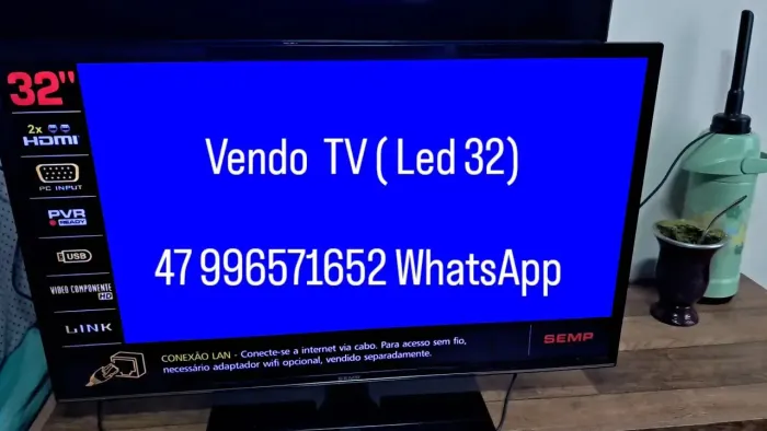Vendo TV LED 32" ( favor ler todo anúncio)