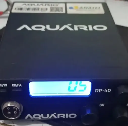 Rádio Px aquário RP 40 com defeito 