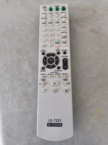 Controle Remoto Home Theater Sony
