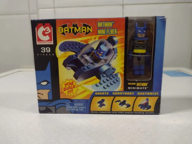 Batman Minimate Mini Flyer - C3 Construction!