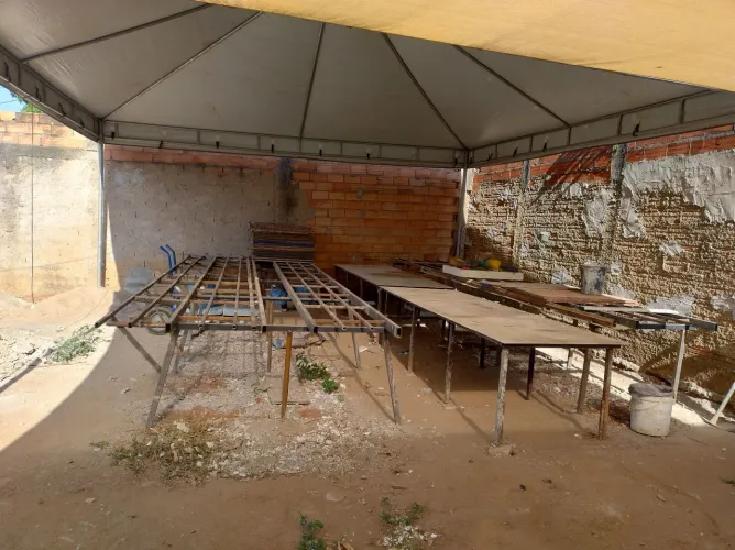 Fábrica de blocos EPS com micro concreto