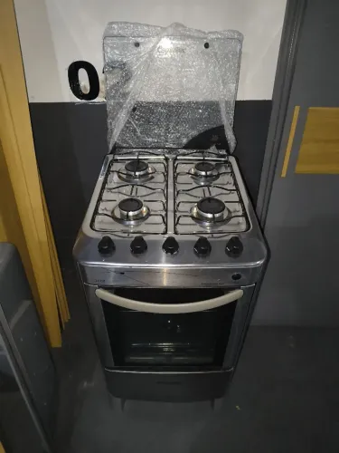 Fogão inox 4 bocas Esmaltec