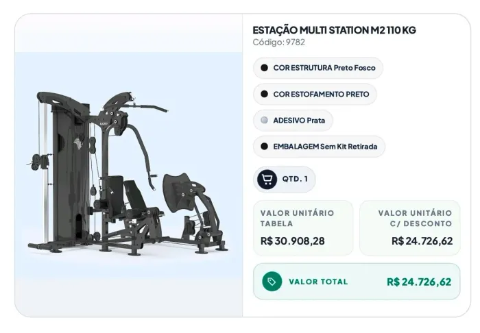 Estação profissional Lion M2