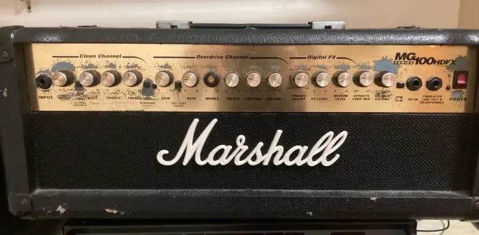Amplificador Cabeçote Marshall MG100HDFX (usado)