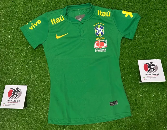 Camisa do Brasil verde 