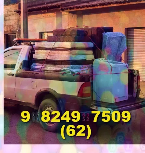 frete para setor universitário, setor leste e setor sul! seu transporte seguro!
