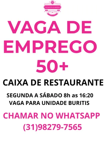 VAGA DE EMPREGO