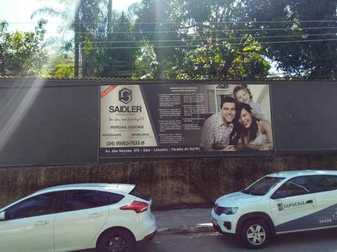 Painéis outdoor entrada de Paraíba do Sul-RJ