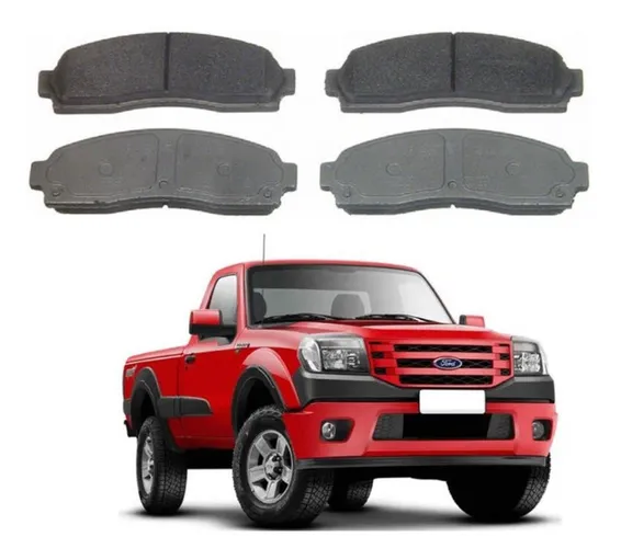 Pastilha Freio Diant. Ford Ranger 2.3/2.5/2.8/3.0/4.0 1995-2012