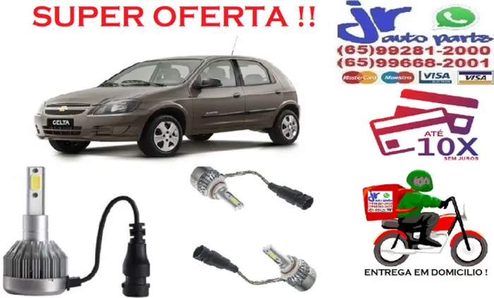 Lampada Ultra LED Milha Celta 6000K 12V 24V
